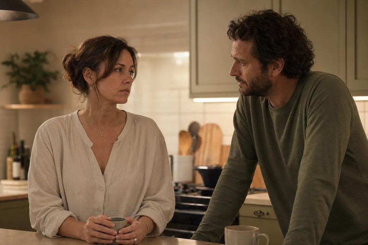 Couple experiencing tension — perimenopause irritability has neurobiological roots that affect relationships